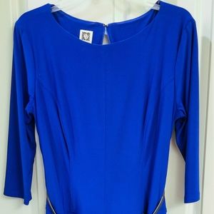 Anne Klein Dress with Belt Size 14